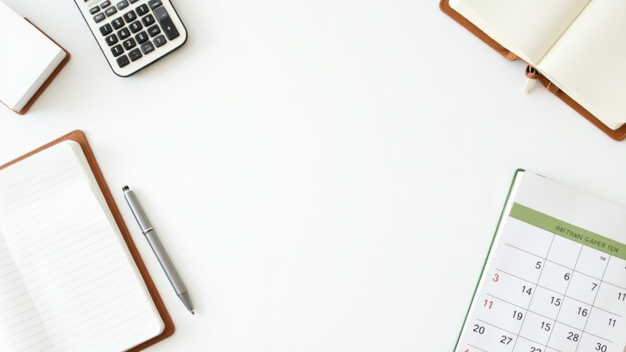 Financial tools represented in minimalist style
